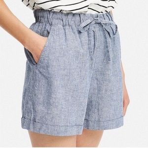 UNIQLO Cotton Linen Relaxed Shorts